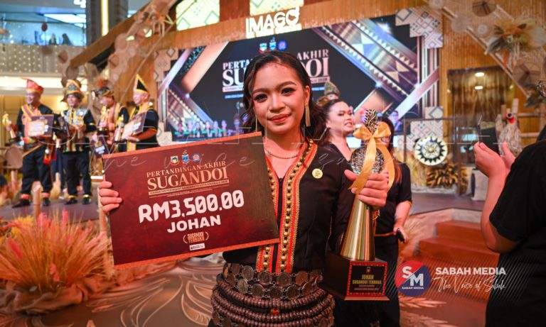 Hannah Jean Roney ungguli Sugandoi Kaamatan Kota Kinabalu