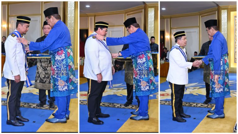 151 individu terima darjah kebesaran negeri Sabah