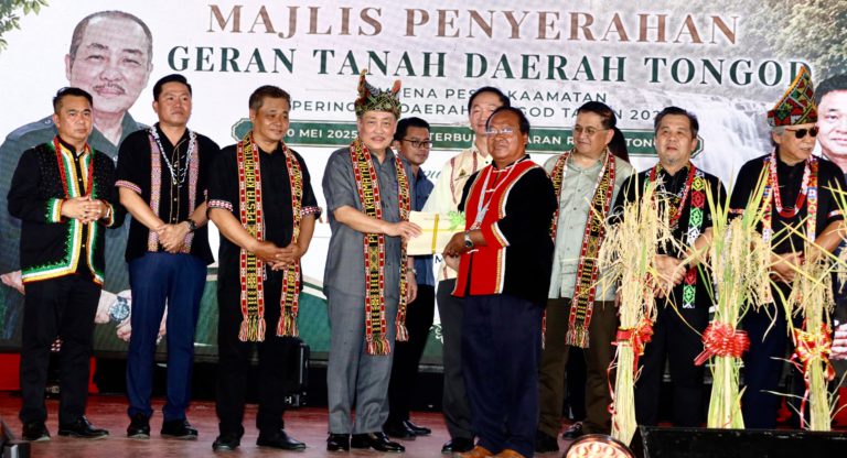 Tongod tidak tercicir dari arus kemajuan