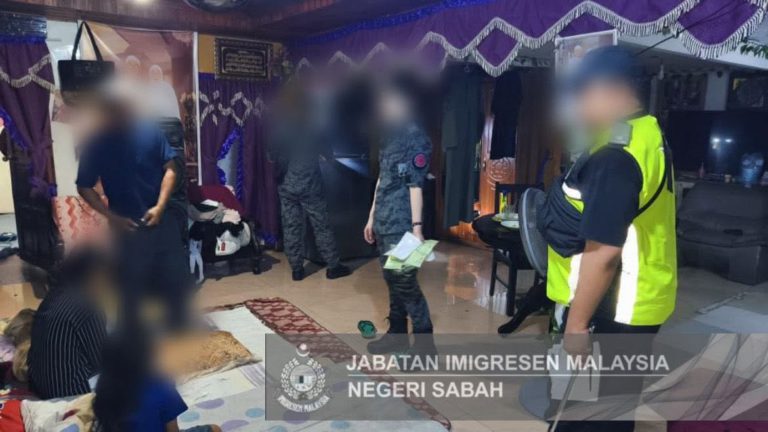 44 PATI ditahan dalam Ops Sapu di Sandakan