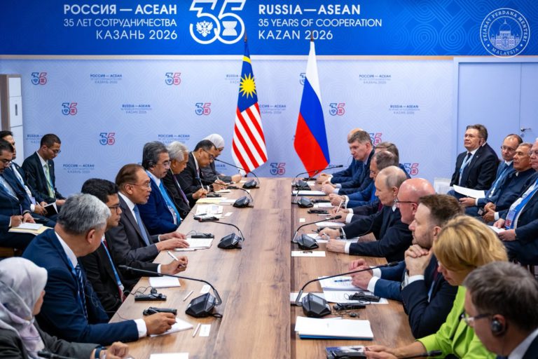 Malaysia-Rusia teroka kerjasama strategik, perkukuh keterjaminan bekalan tenaga jangka panjang