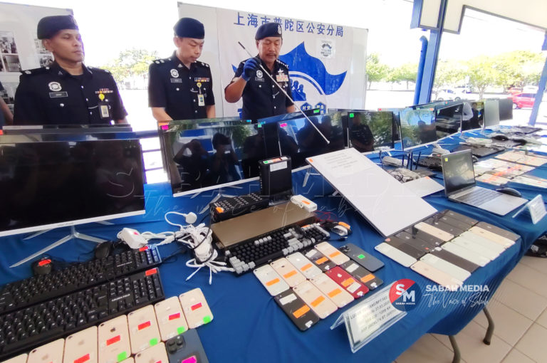 Sindiket scammer antarabangsa jadikan Sabah pusat operasi, 341 ditahan