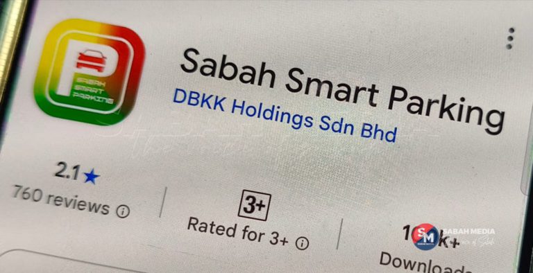 Aplikasi Sabah Smart Parking kembali pulih, pengguna boleh teruskan bayaran parkir