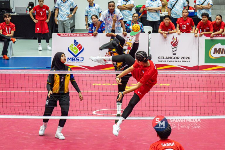 SUKMA XXII : Tiga regu Sabah buru emas sepak takraw