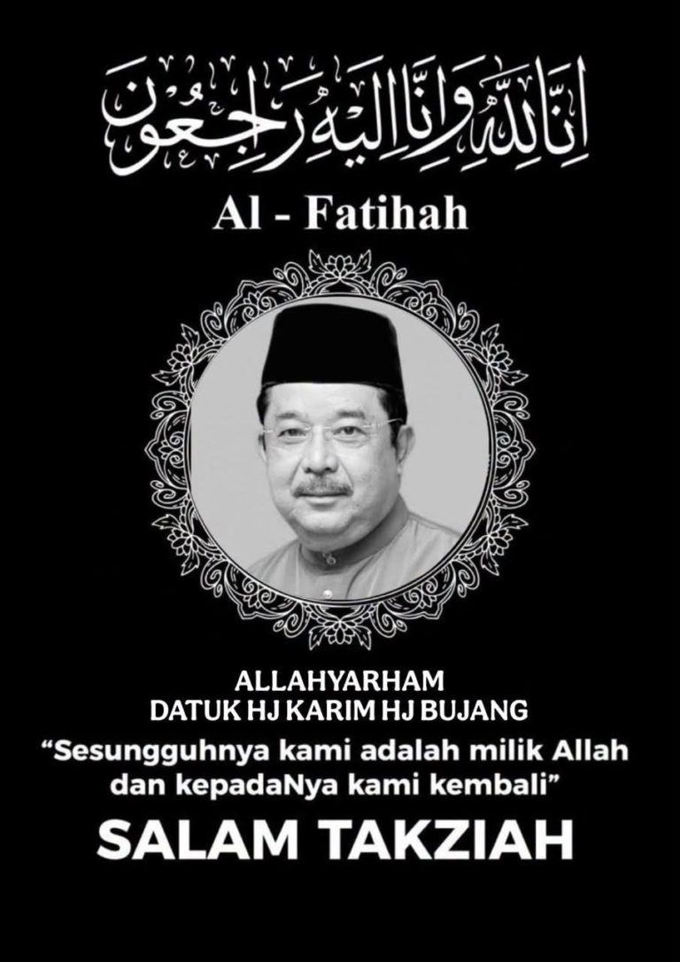 Tun Musa ucap takziah atas pemergian Karim Bujang