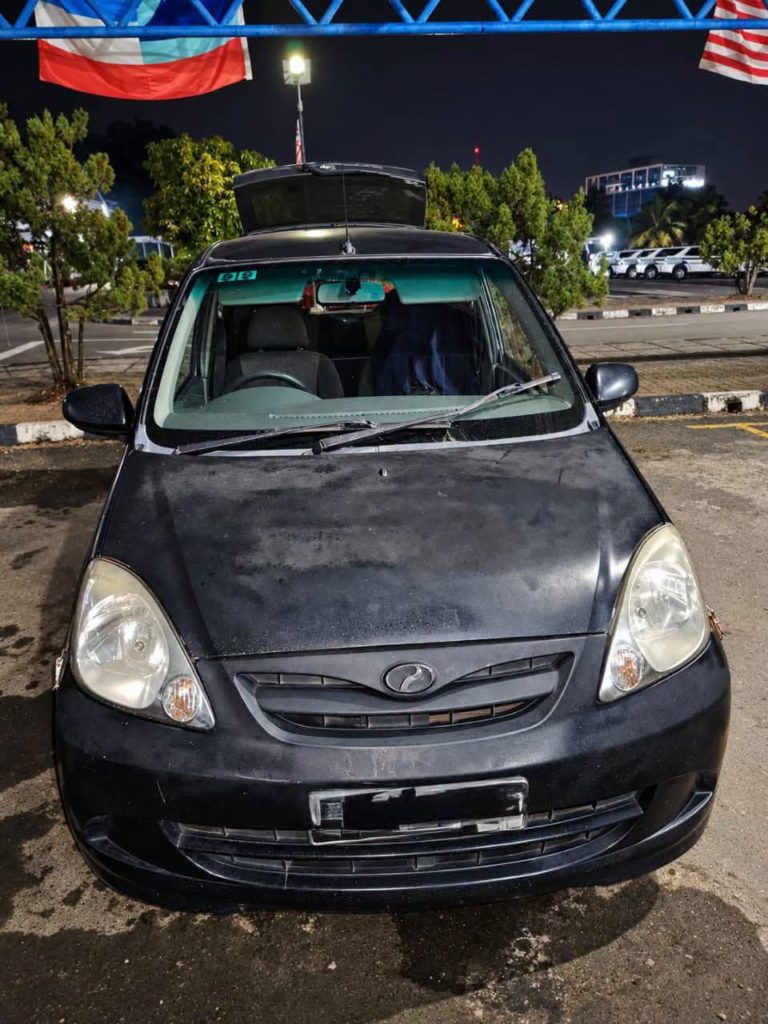 Ingkar arahan berhenti, Perodua Viva dikesan dan disita JPJ Sabah