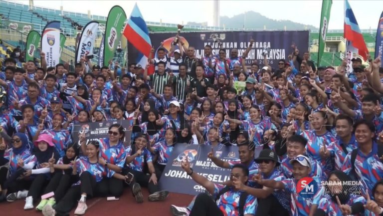 Sabah cipta hatrik juara keseluruhan Olahraga MSSM