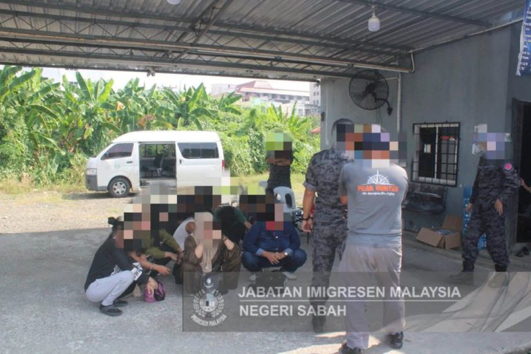 133 PATI ditahan dalam 20 operasi di Sabah