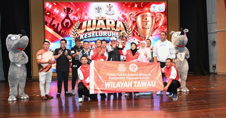 Kontinjen Tawau juara keseluruhan PESAWI Ke-13