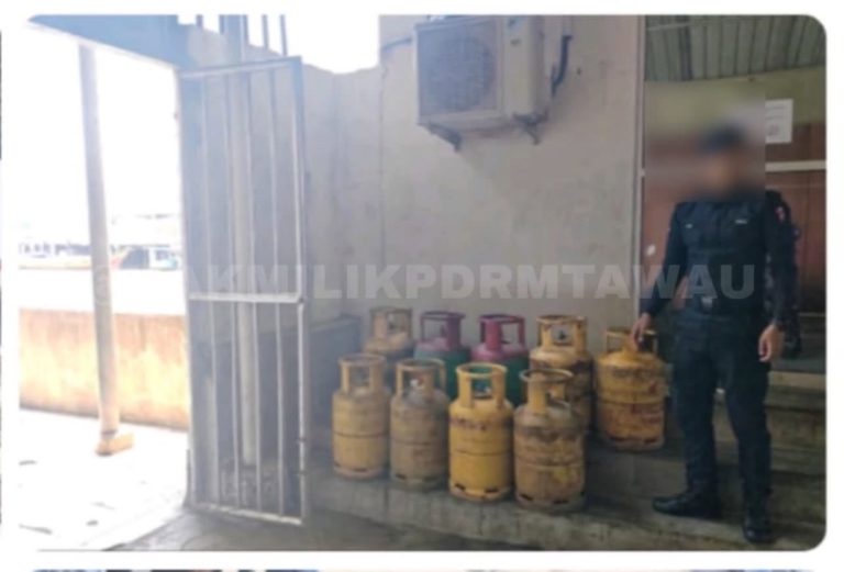 Sembilan tong gas disorok bawah tangga jeti awam dirampas